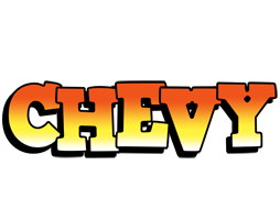 Chevy sunset logo