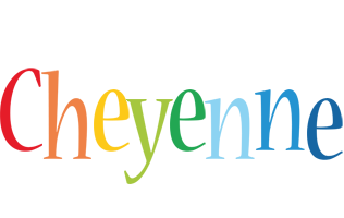 Cheyenne birthday logo