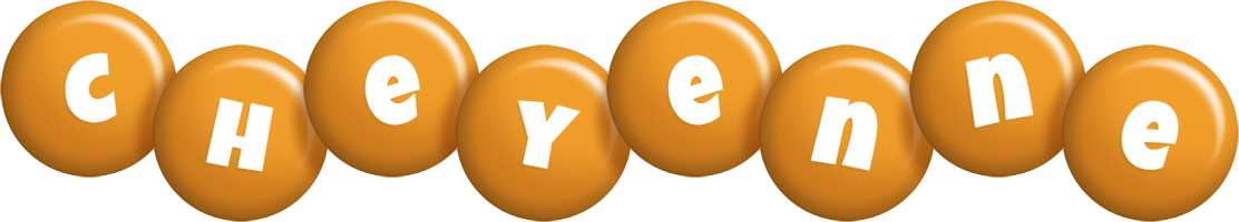 Cheyenne candy-orange logo