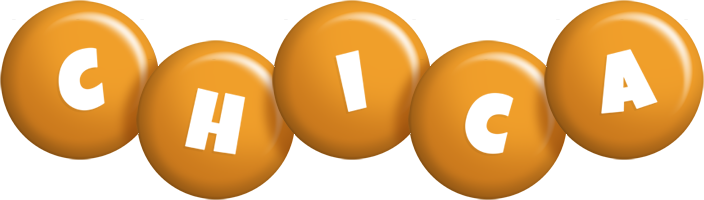 Chica candy-orange logo