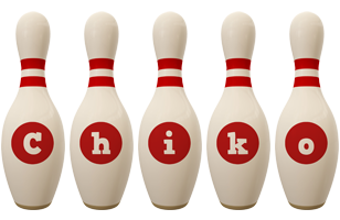 Chiko bowling-pin logo