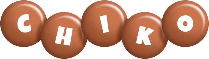 Chiko candy-brown logo