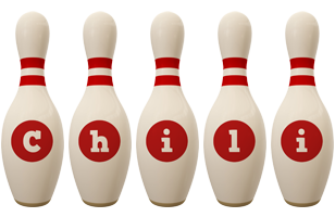 Chili bowling-pin logo
