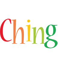 Ching birthday logo