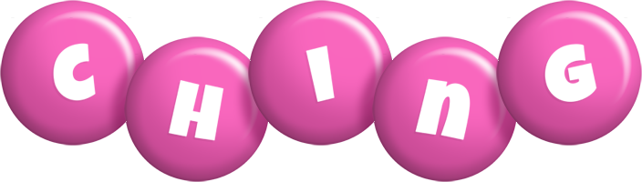 Ching candy-pink logo