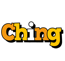 Ching cartoon logo