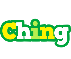 Ching soccer logo