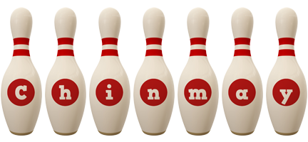 Chinmay bowling-pin logo