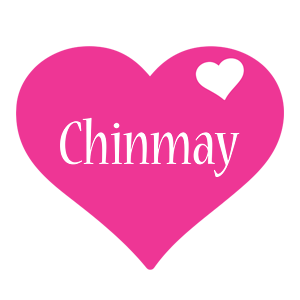 Chinmay love-heart logo