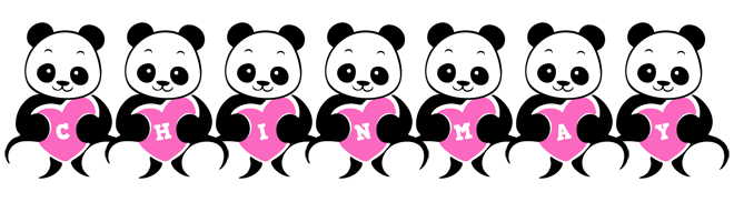 Chinmay love-panda logo
