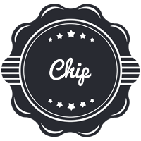 Chip badge logo