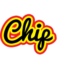 Chip flaming logo