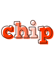 Chip paint logo