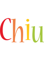 Chiu birthday logo