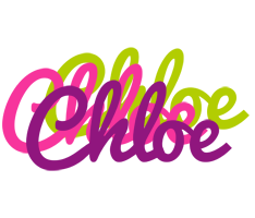 Chloe flowers logo