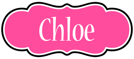 Chloe invitation logo