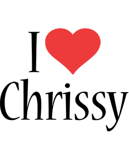 Chrissy i-love logo