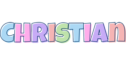Christian Logo | Name Logo Generator - Candy, Pastel ...