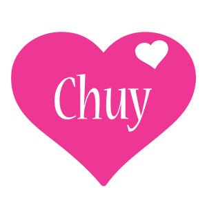 Chuy love-heart logo