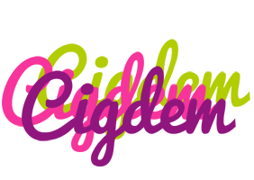 Cigdem flowers logo