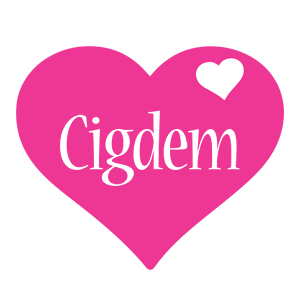 Cigdem love-heart logo