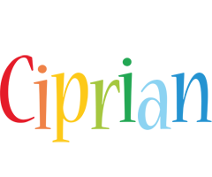 Ciprian birthday logo