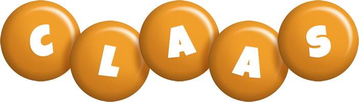 Claas candy-orange logo