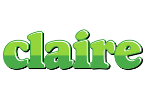 Claire apple logo