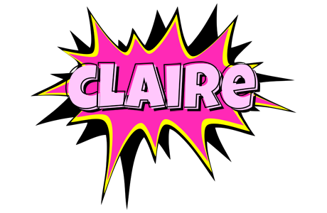 Claire badabing logo