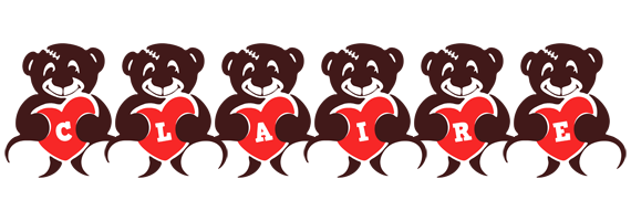 Claire bear logo