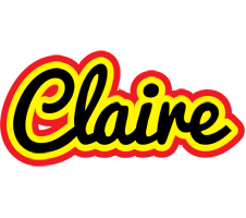 Claire flaming logo