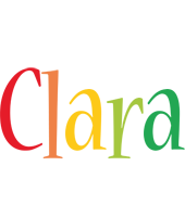 Clara birthday logo