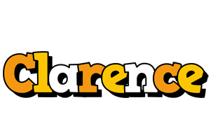 Clarence cartoon logo
