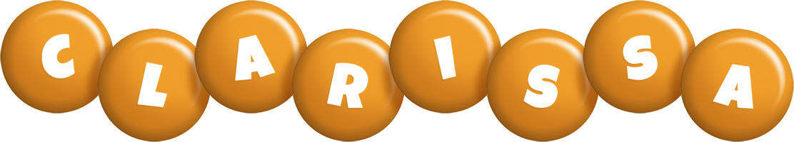 Clarissa candy-orange logo