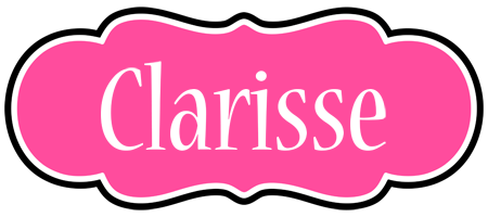 Clarisse invitation logo
