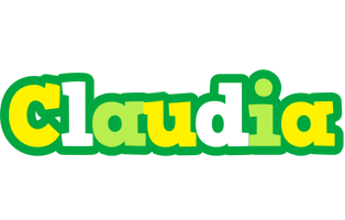 Claudia soccer logo