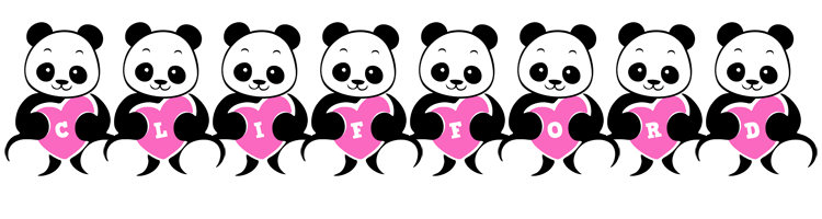 Clifford love-panda logo
