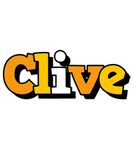 Clive cartoon logo