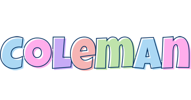Coleman pastel logo