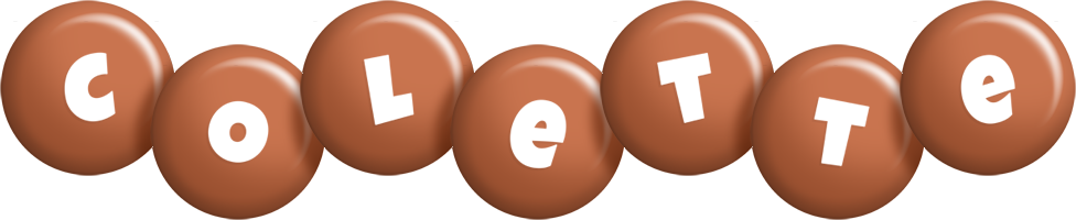Colette candy-brown logo