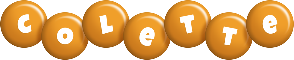 Colette candy-orange logo