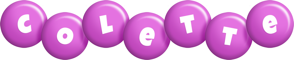 Colette candy-purple logo