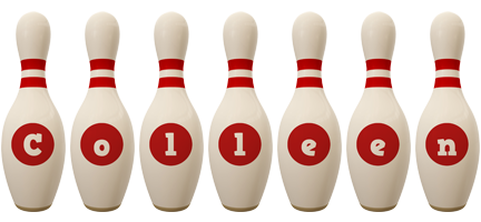 Colleen bowling-pin logo