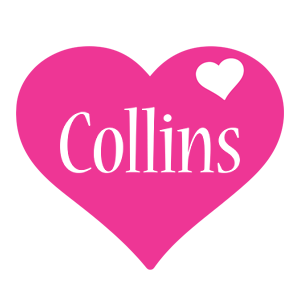 Collins love-heart logo