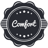 Comfort badge logo