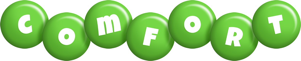 Comfort candy-green logo