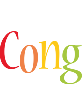 Cong birthday logo