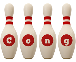Cong bowling-pin logo