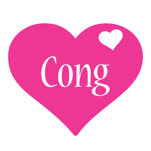 Cong love-heart logo
