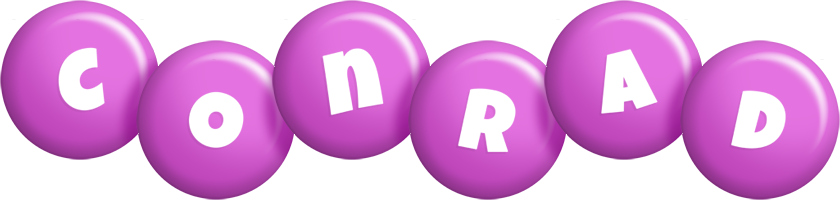Conrad candy-purple logo
